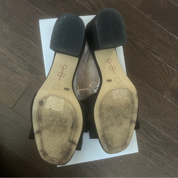 Jessica Simpson Women’s heeled open toe sandals- Size 10 - Picture 6 of 9
